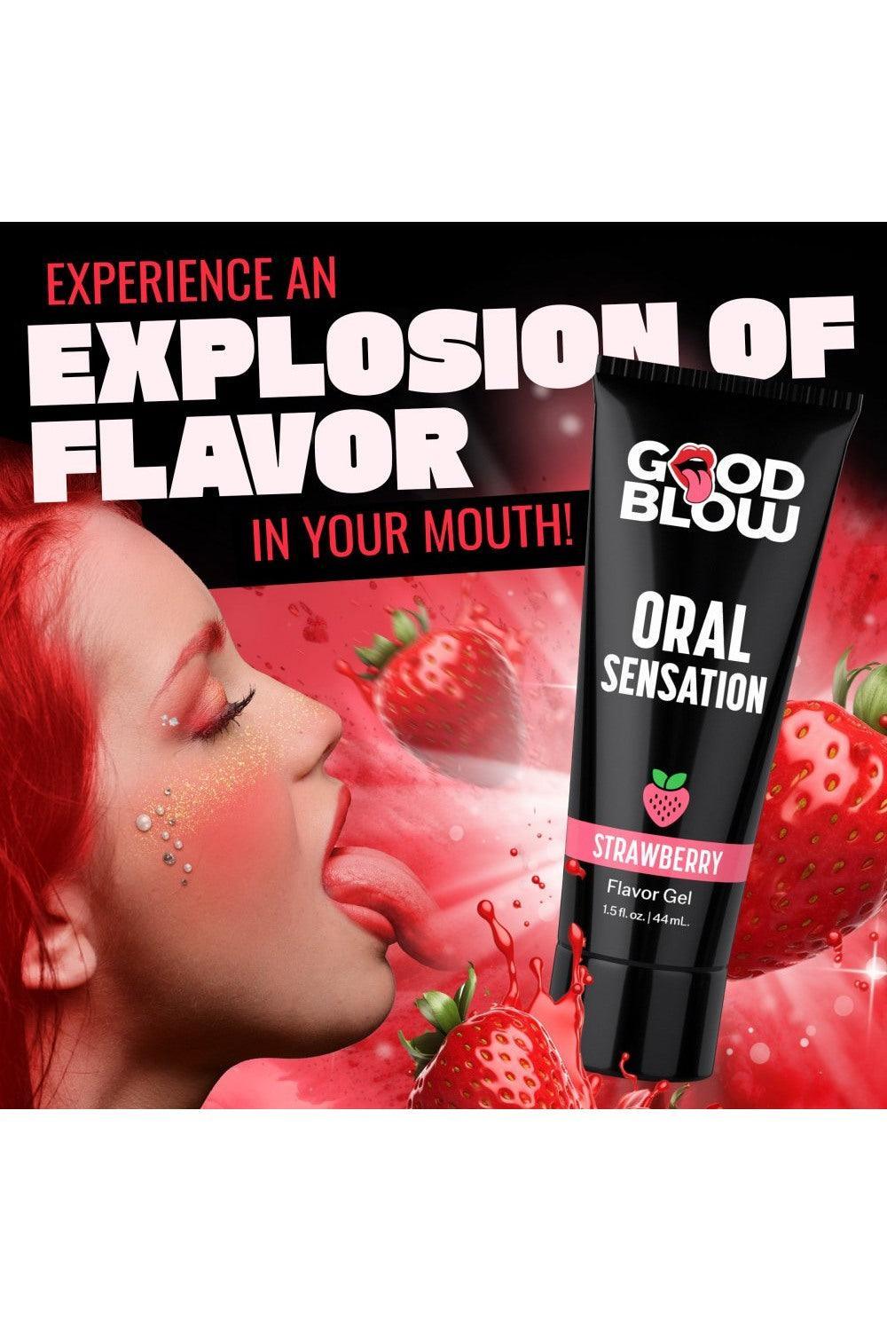 Oral Sensation Gel - Cotton Candy or Strawberry