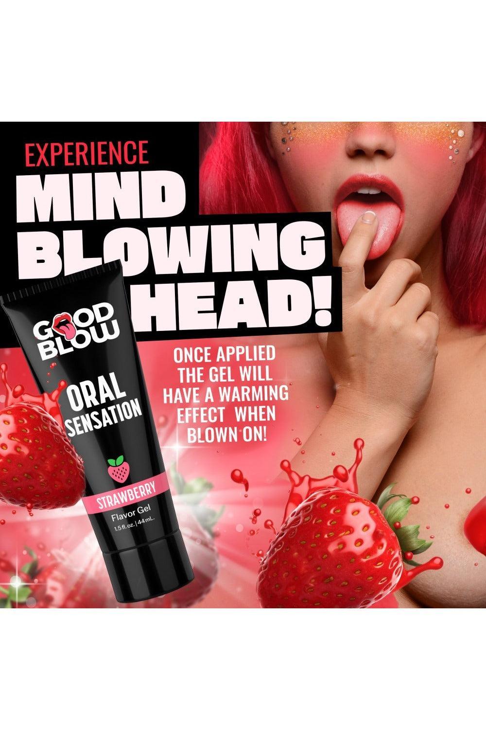 Oral Sensation Gel - Cotton Candy or Strawberry