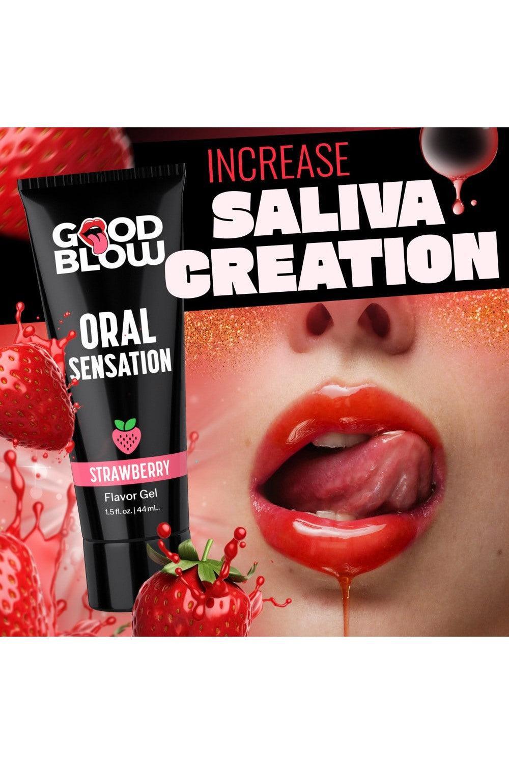 Oral Sensation Gel - Cotton Candy or Strawberry