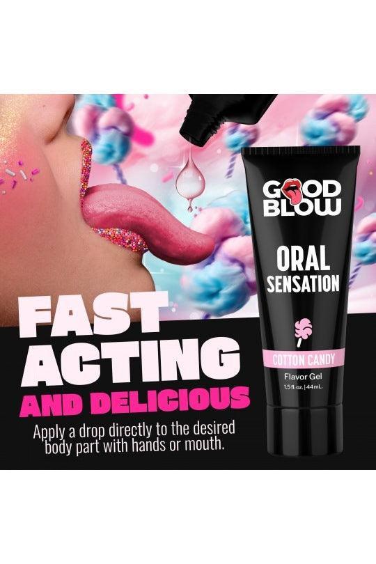 Oral Sensation Gel - Cotton Candy or Strawberry