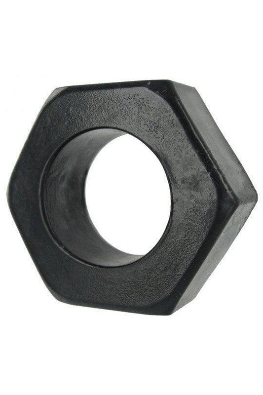 HexNut Cock Ring - Black