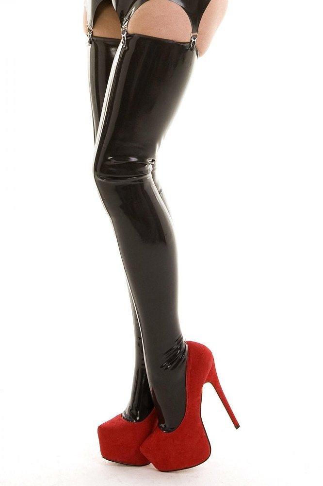 Latex Thigh-High Stockings- Medium - Solé Resale Boutique thrift