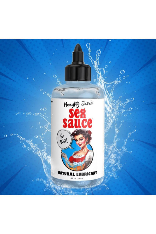 Naughty Jane's Sex Sauce Natural Lubricant - 8oz