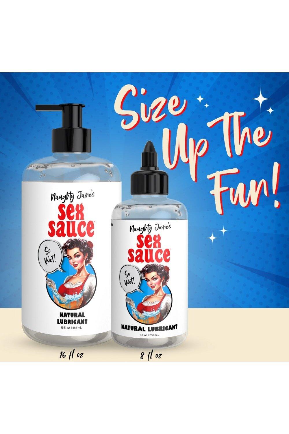 Naughty Jane's Sex Sauce Natural Lubricant - 8oz - Solé Resale Boutique thrift