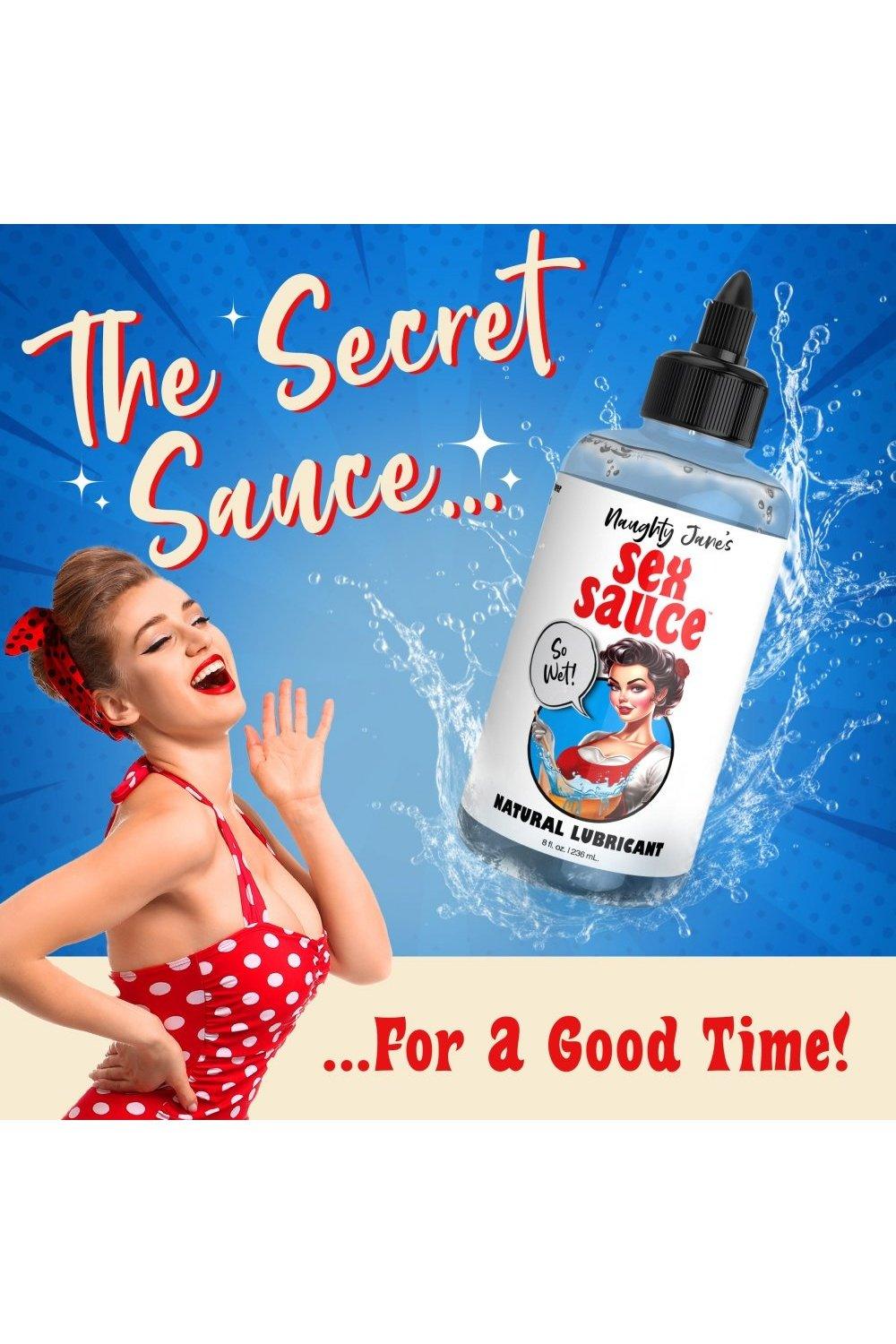 Naughty Jane's Sex Sauce Natural Lubricant - 8oz - Solé Resale Boutique thrift