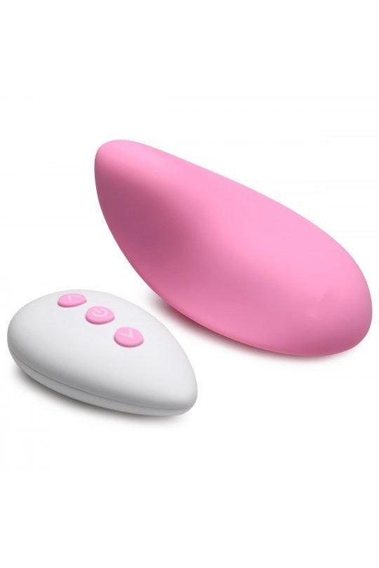 Naughty Knickers Bling Edition Silicone Remote Panty Vibe - Pink