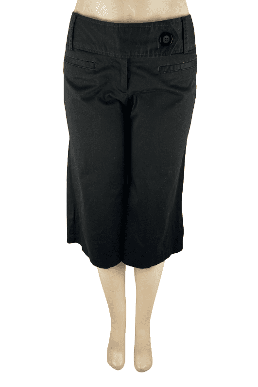 No Boundaries juniors women black gaucho shorts size 13 - Solé Resale Boutique thrift