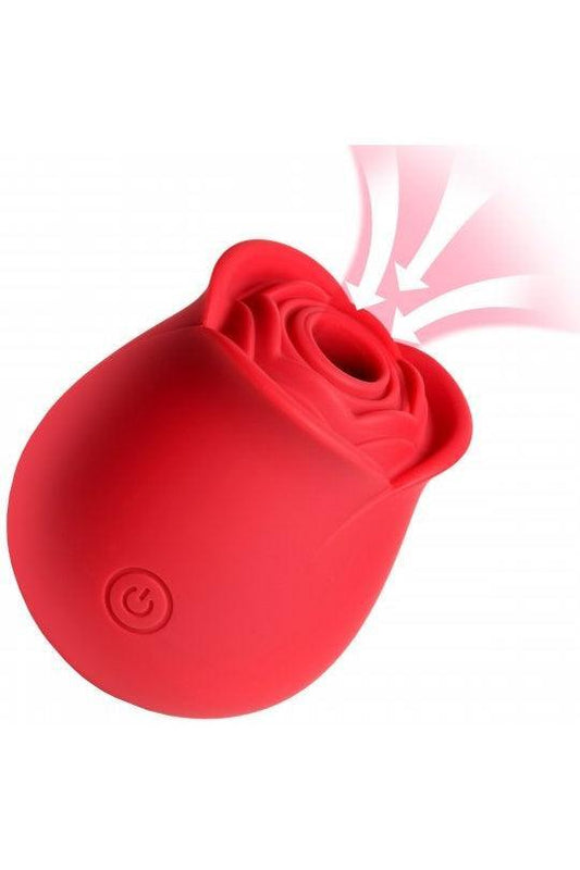 The Perfect Rose Clitoral Stimulator - Red