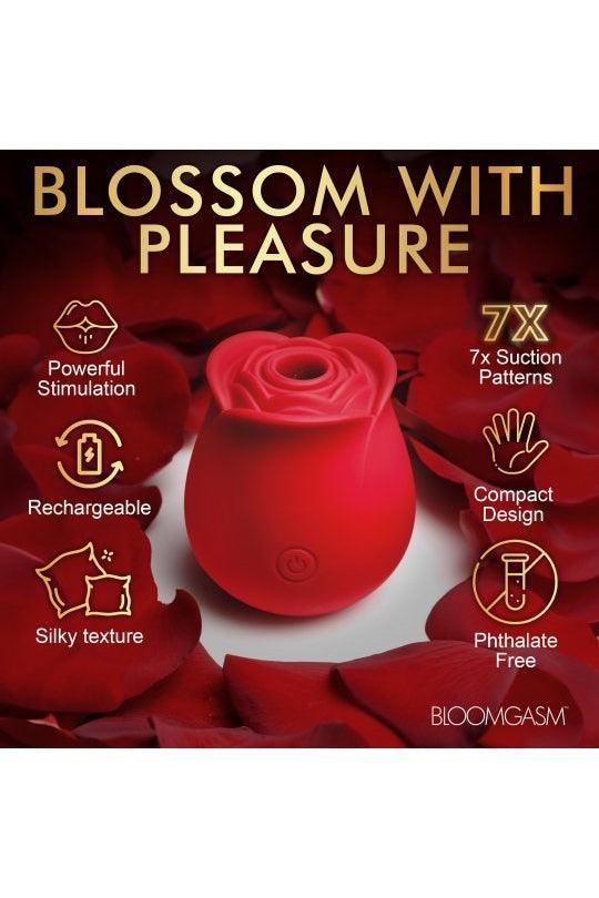 The Perfect Rose Clitoral Stimulator - Red