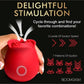 The Perfect Rose Clitoral Stimulator - Red