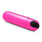 10X Rechargeable Vibrating Metallic Bullet - Pink