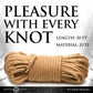 Premium Braided Jute Bondage Rope - 50 Feet - Solé Resale Boutique thrift