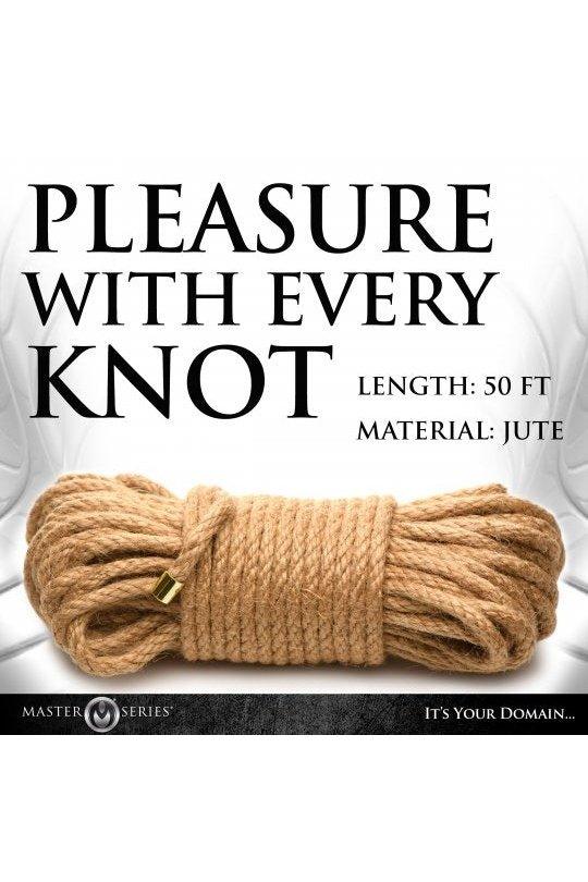 Premium Braided Jute Bondage Rope - 50 Feet - Solé Resale Boutique thrift