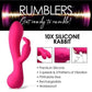 10X Rabbit Silicone Vibrator