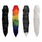 Interchangeable Rainbow Fox Tail - Solé Resale Boutique thrift