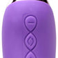 50X Silicone Beaded Vibrator - Purple