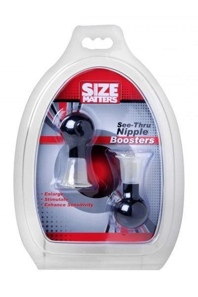 Size Matters See-Thru Nipple Boosters