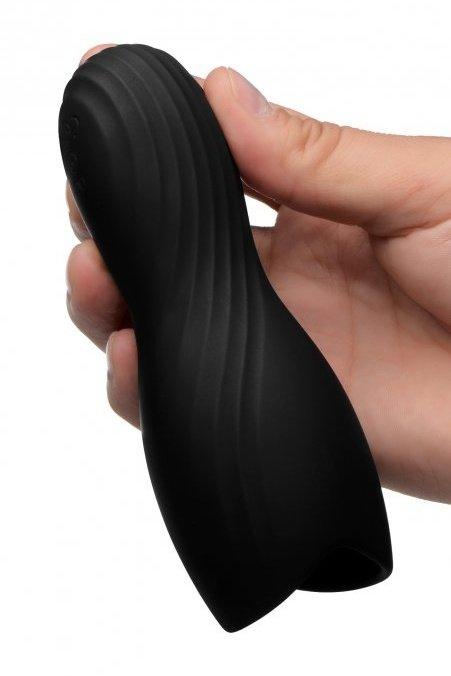 Vibrating Rechargeable Penis Pleaser - Solé Resale Boutique thrift