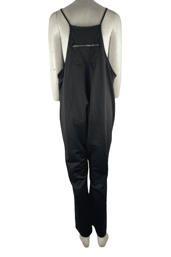 Unbranded women's black tank jumpsuit size XL - Solé Resale Boutique thrift