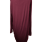Bar III wine color dress sz L 