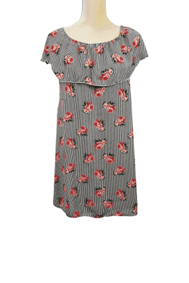 B Famous women's floral dress size M - Solé Resale Boutique thrift
