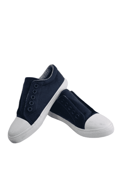 boys blue canvas shoes