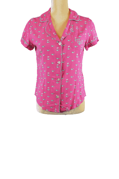 Nwt Gilly Hicks pink pajama top sz S