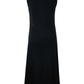Eileen Fisher black long dress sz XS