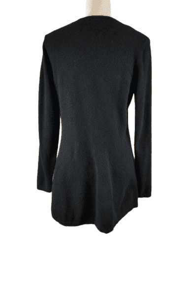 Isaac Mizrahi black sweater sz M 