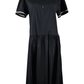 used calvin klein black dress sz L
