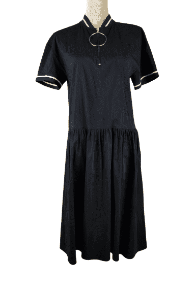 used calvin klein black dress sz L
