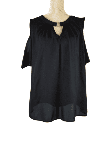 Nwt MPH Collection black blouse sz 1X