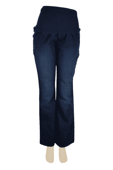 Indigo Blue maternity blue jeans sz L