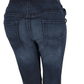 Indigo Blue maternity blue jeans sz L