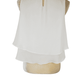 S- Zhang Lan Tins women's white tank top size M - Solé Resale Boutique thrift