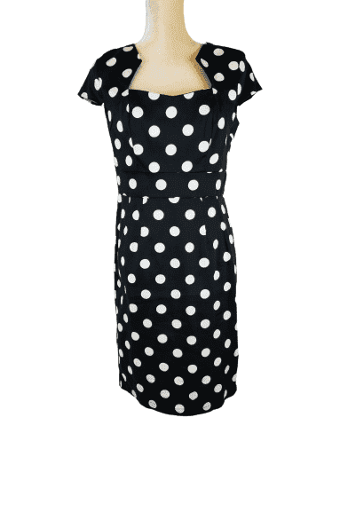 Grace Karini women's black and white dress size M - Solé Resale Boutique thrift