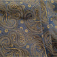 Faconnable men's blue paisley necktie - Solé Resale Boutique thrift