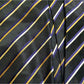 Luciano Barbera men's blue stripe tie 