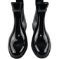 Nautica women's black ankle rain boots size 6