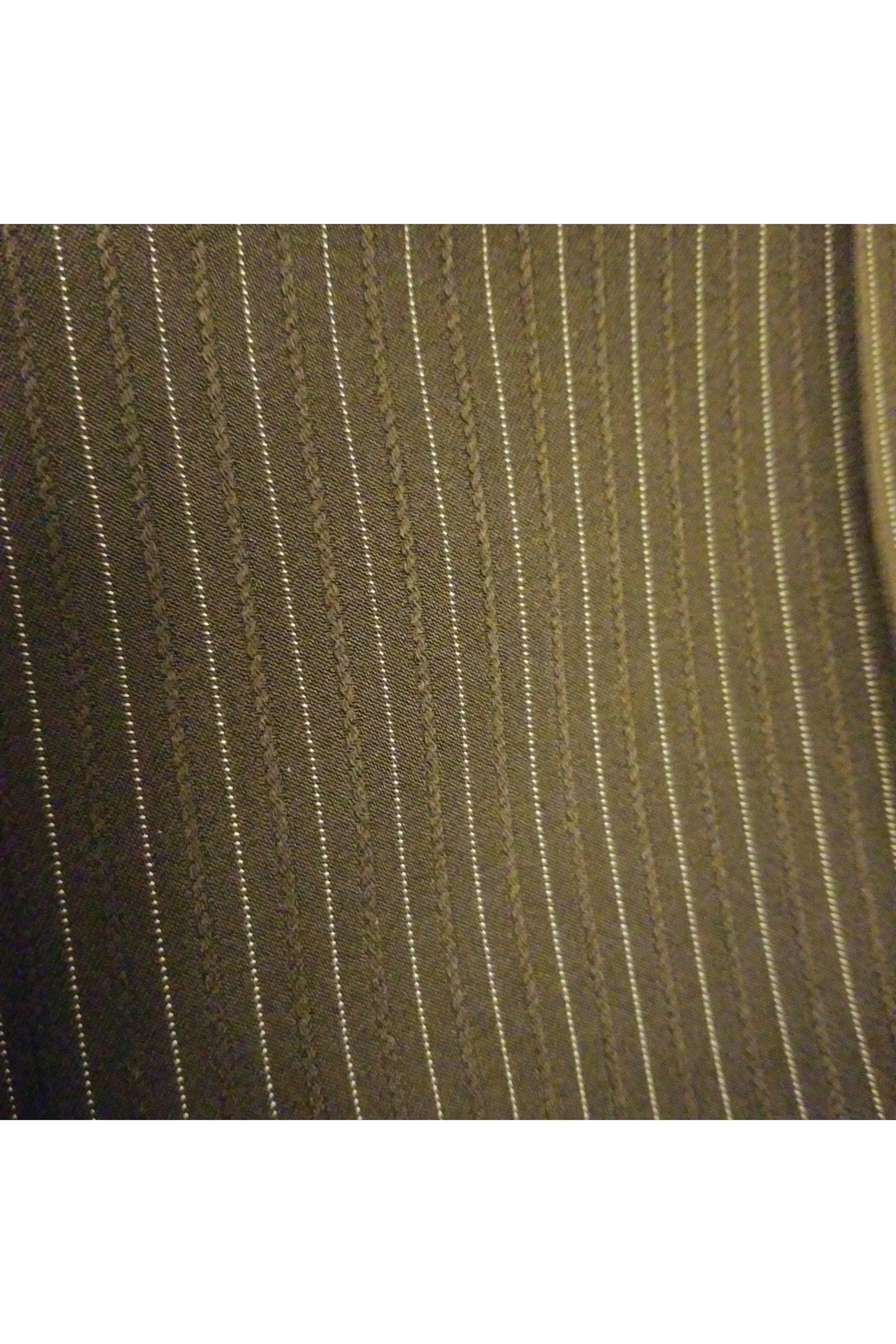 Tahari women's brown pinstripe pantsuit