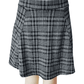 H&M black and white, mini skirt sz S