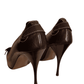 Moschino brown heels sz 39.5