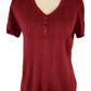 Requirements women's raspberry blouse size L - Solé Resale Boutique thrift
