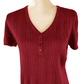 Requirements women's raspberry blouse size L - Solé Resale Boutique thrift