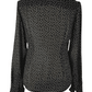 Tess women's black and white blouse size 8 - Solé Resale Boutique thrift