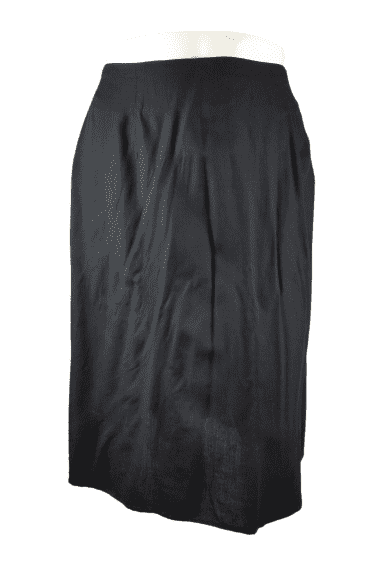 used batik impressions black skirt size 2X