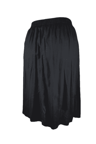 used batik impressions black skirt size 2X