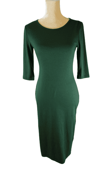ENIDMIL women's green dress size S - Solé Resale Boutique thrift