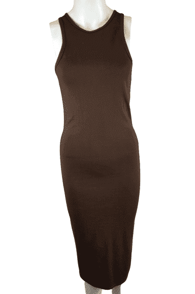 Forever 21 brown dress sz M - Solé Resale Boutique thrift