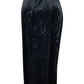 Paul Harris Design black velour skirt sz M